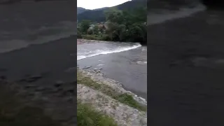 Карпатское Цунами, видео паводковой волны в Закарпатье