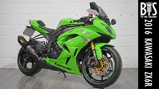 2016 (12) Kawasaki ZX6R Performance Edition Supersport Used Motorcycle For Sale