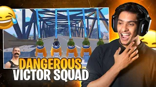 😂Never Come infront of This Victor Squad in PUBG Mobile - Best Funniest Moments of Victor in PUBGM