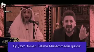 Şeyx Adnan İbrahim Əhli sünnət imamına "Fatiməni Sev!" | Şeyx Osman Xamsi