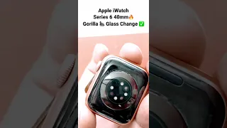 Apple Watch series 6 40mm Crack Glas replacement ✅Screen Repair 👌 #youtubeshorts #technicalustaaj