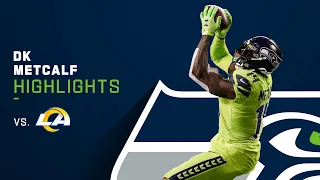 Every DK Metcalf grab from 2-TD night | Week 5 2021 NFL Game Highlights