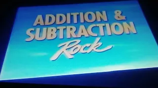 opening to Rock n learn addition & subtraction rock 2000 vhs