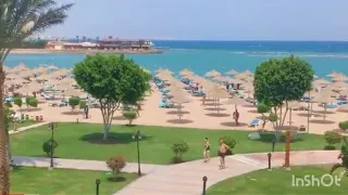 فندق صن رايز جاردن بيتش//الغردقه (فنادق _مصر)sun Rise Garden beach ⛱️الجمال عنوان المكان 🥰