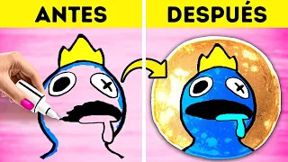 DESAFÍO DE ARTE DE RICOS VS. POBRES VS. MEGARICOS || TRUCOS de pintura DIY por TeenVee