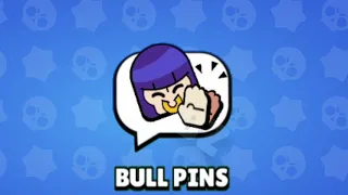 Animated Bull Pins - Brawl Stars