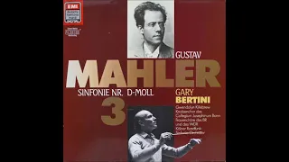 Gustav Mahler : Symphony No. 3 in D minor (1893-96 rev. 1906)