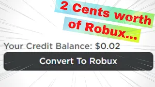 POV: You Redeemed 2 Cents Worth of Robux