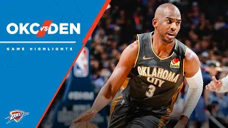 Highlights | Thunder vs Nuggets