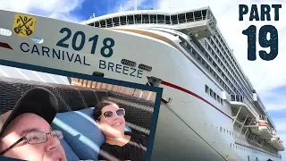 Carnival Breeze Cruise Vlog 2018 - Part 19: Waterslide, Ship Building, Balloon Drop - ParoDeeJay