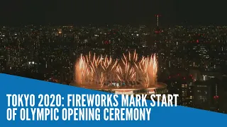 Tokyo 2020: Fireworks mark start of Olympic opening ceremony