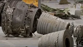 Amazon plane crash wreckage close up