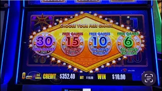 Big win on Welcome to Fantastic Jackpot slot machine $10.00 spin #slotmachine #casino #choctaw