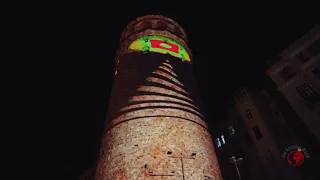 Galata Tower Projection Mapping