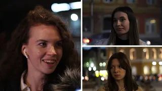 Young Russian Girls About Their Body Count l Street Interview