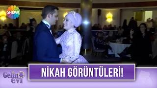 Çiftimizin nikahından heyecanlı görüntüler! | Gelin Evi 776. Bölüm