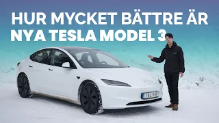 Såhär bra är nya Tesla Model 3 Highland