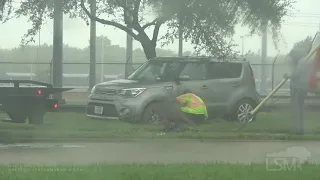 09-22-2020 South Houston, TX - Flash Flooding, Cars Stalled and Underwater