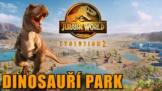 Dinosauři jsou zpět! Stavba našeho parku! - Jurassic World Evolution 2