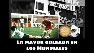 La MAYOR GOLEADA en los MUNDIALES *historia y contexto*