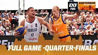 Serbia vs. Netherlands - Quarter-Finals - Full Game - FIBA 3x3 Europe Cup 2017