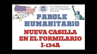 error tecnico - ya montamos el video nuevo PAROLE HUMANITARIO | I-134A | USCIS |  TUTORIAL