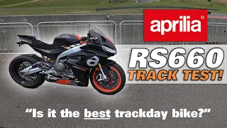 Is the Aprilia RS660 the BEST trackday bike?