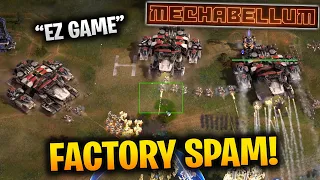 3X WAR FACTORY CHEESE! This Strategy is Actually GOOD? - Mechabellum Gameplay Guide