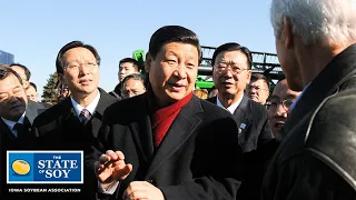 Chinese President Xi Jinping Meets with Iowa Farmers