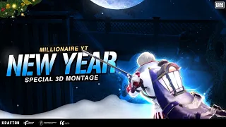 Happy New year Special BGMI Beat Sync 3D Montage | Party Mashup 2022 | New year Special Montage |