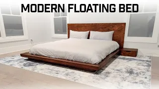 HOW TO // Modern Floating Platform Bed