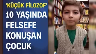 Türkiye 10 yaşındaki Atakan'ı konuşuyor! 5 ayda 250 felsefe kitabı okudu