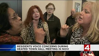 Rep. Dave Trott discusses healthcare, border control in heated town hall meeting in Novi