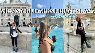 3 CAPITAL CITIES IN 3 DAYS | VIENNA, BRATISLAVA & BUDAPEST VLOG