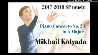 Mikhail Kolyada 2017-2018 SP music