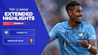 Sydney FC v Brisbane Roar FC - Extended Highlights | Isuzu UTE A-League 2023-24 | Round 20