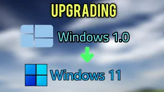 Upgrading from Windows 1.0 to Windows 11 on Virtual Machine