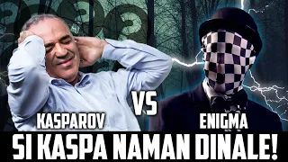 Tinapatan naman ni REY ENIGMA si Greatest of All Time Garry Kasparov!