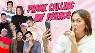 PRANK CALLING MY FRIENDS (@AlexGonzagaOfficial @joshuagarcia9590 @EnchongDeeOneAndOnly & MORE) | Maja Salvador