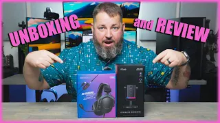 FIFINE Ampligame AM8 microphone and FIFINE Ampligame H9 Headset - Unboxing and Review