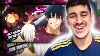 REACCIONANDO a Toji 🔥 El Asesino de hechiceros ⚔️ Doblecero Feat BastianCortesMix