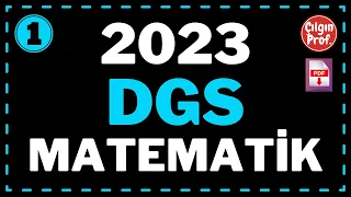 2023 DGS MATEMATİK [+PDF] - 2023 DGS Matematik Soru Çözümleri (1-25)