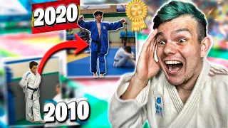 REACCIONANDO a Mi EVOLUCIÓN DEPORTIVA en JUDO!! 🥋🏆 **Muchas H0STIAS y Muchos MEMES** 🔥