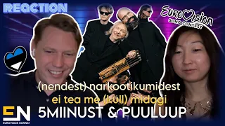 Reacting to "(nendest) narkootikumidest ei tea me (küll) midagi" (Estonia Eurovision 2024) 🇪🇪