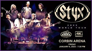 Styx - "Man in the Wilderness" {4K} (Live) Corbin, KY - Corbin Arena (First Show in 2023)