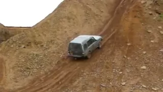 Land Rover Discovery destruction  #2 'SUICIDE HILL'