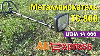 Металлоискатель TC-800 с Алиэкспресс. Аналог Minelab X-TERRA 705