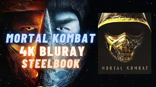 Mortal Kombat Amazon Exclusive 4k Blu Ray Steelbook Unboxing & Review