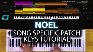 Noel MainStage patch keyboard tutorial- Chris Tomlin and Lauren Daigle