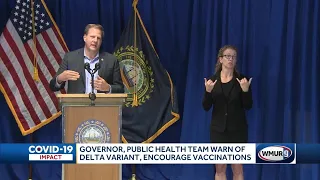 Governor, public health officials warn of delta variant, encourage vaccinations